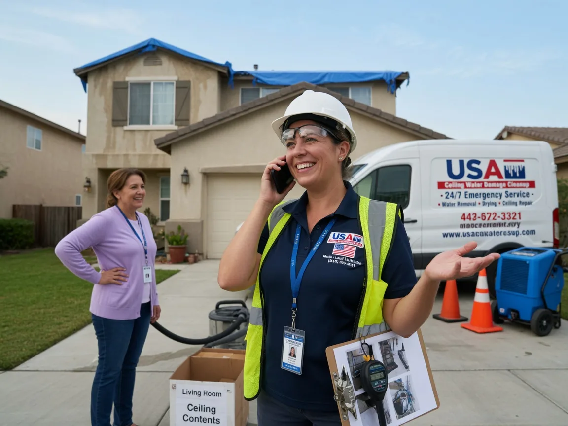 Ceiling Water Damage Restoration Helmsburg, IN FAQs